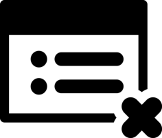 Delete Settings Outline Icon Svg Set, Free Vectors File